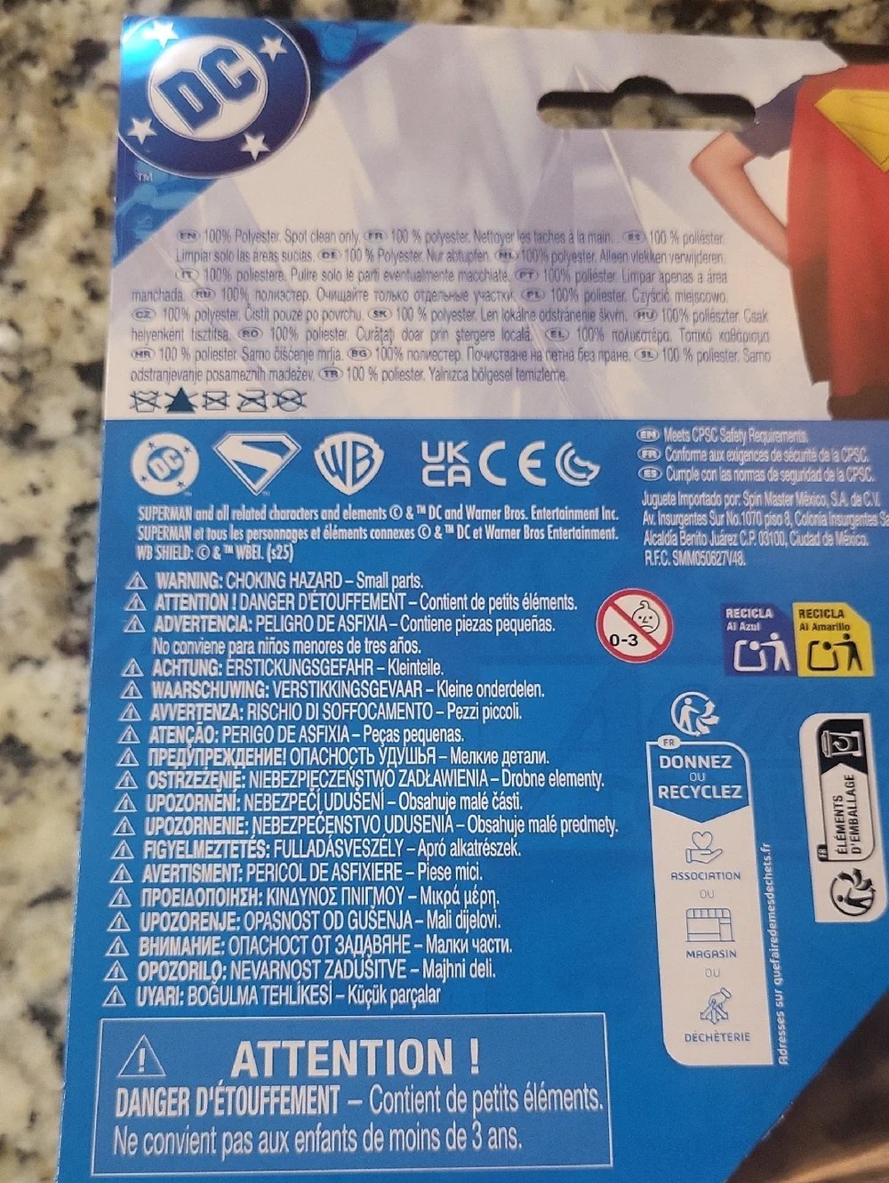 Superman Power Cape Set